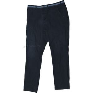 Mens Express 365 Comfort Stretch Slim Blue Pants 34